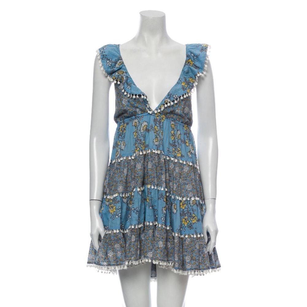Blue floral Zimmerman dress